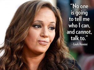 Leah Remini, on her split from Scientology, to PEOPLE http://www ...