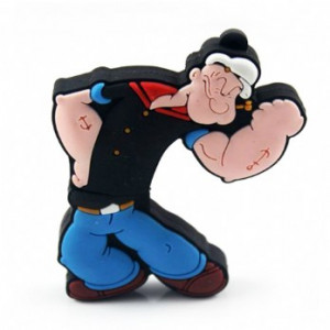 Funny USB Stick Popeye the Sailor Man Flash Drive USB Memory Disk(CT ...
