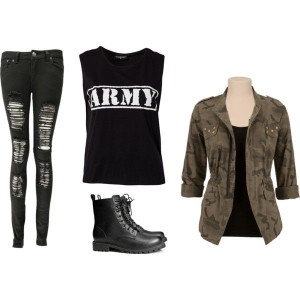 outfit sets clothing army outfits army fashion army camo outfit cute ...