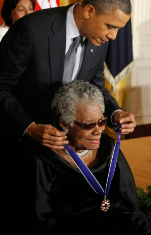 Maya Angelou was “one of the brightest lights of our time – a ...
