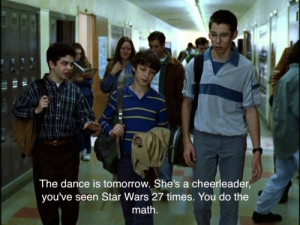 Cant stop thinking of this line in Freaks and Geeks Sad but true and a ...