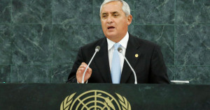 Guatemalan President Otto Pérez Molina (Photo: UN)