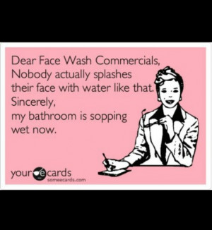 Dear Face Wash Commercials