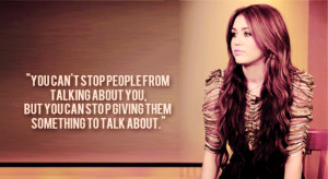 Miley Cyrus Quotes Picture Sayings