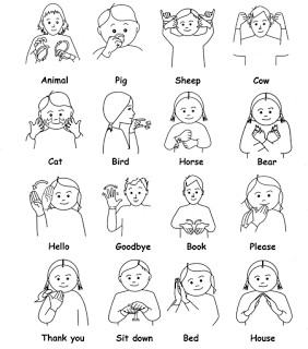 ... language words and american sign language american sign language