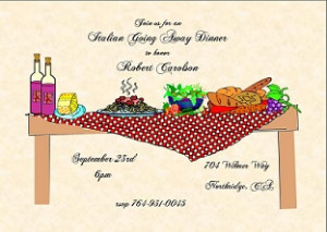 Going Away/Farewell Party Invitations