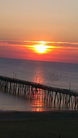 VA Beach sunrise...