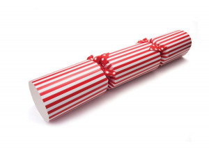Giant Red & White Party Cracker by Robin Reed