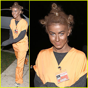 Julianne Hough: Crazy Eyes 'Orange is the New Black' Halloween Costume ...