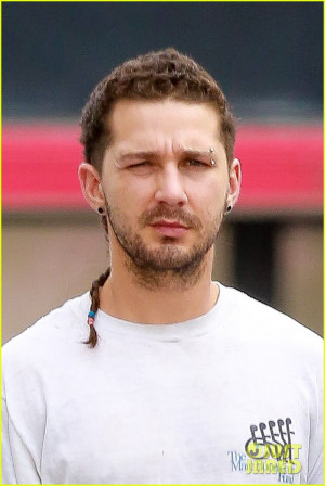 Shia Labeouf is Bringing the Rattail Back # 1
