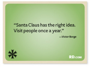 Victor Borge with a Christmas Quote