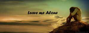 alone girl fb cover photo - leave me alone