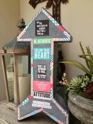 Cool way to display quotes - on an arrow