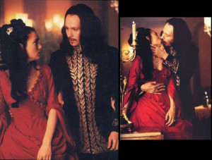 Mina Harker red dress from Dracula on Wynona Ryder: Dracula Tattoo'S ...