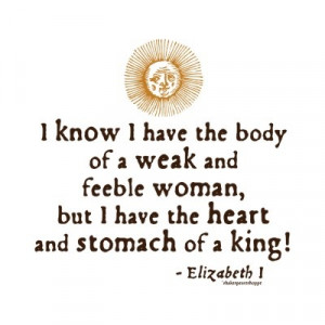 Queen Elizabeth I Quote