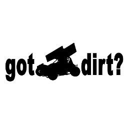 got_dirt_bumper_car_sticker.jpg?color=Clear&height=250&width=250 ...