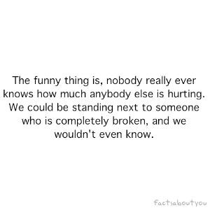 The funny thing is, nobody really ever knows how much anybody is ...