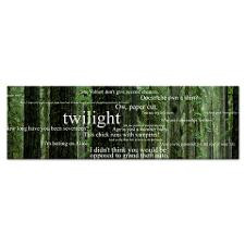 Twilight Quotes Yoga Mat for