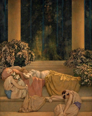 Maxfield Parrish (1870-1966), ‘Sleeping Beauty'