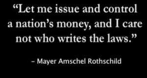 is no secret that the Rothschilds loaned the British Government money ...