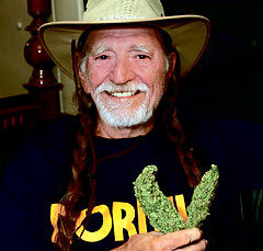 Only the best marijuana is fit for Willie Nelson.