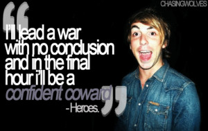 all time low #alex gaskarth #atl quote #heroes #atl #sexy