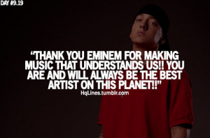 of changing places; I have been changing faces.”—Eminem. Eminem ...