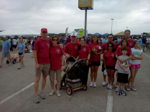 March of Dimes Team Walk for Babies 7 May 11 and it was an