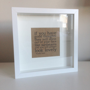 Shadow Box Scrabble Art – There’s No Place Like Home
