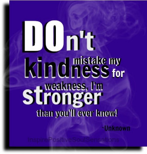 Stronger Than You'll Ever Know