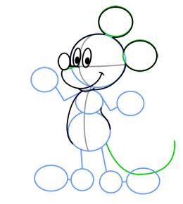 Mickey Mouse How Draw Easy