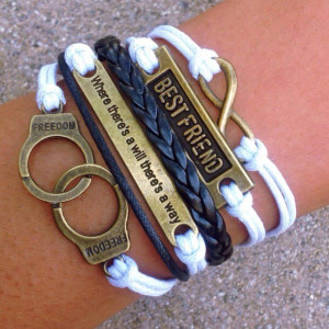 jewels bracelets white and blue gold cuffs handcuffs cute tumblr ...