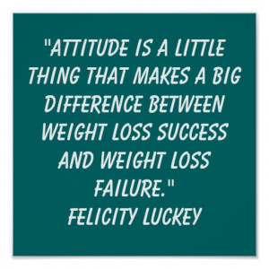 Weight Loss Quotes Print