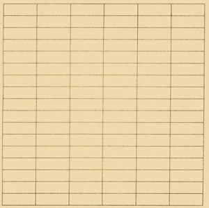 Agnes Martin – In a bright day - Drawing - 1973