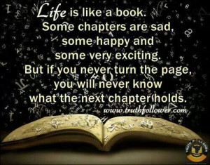 Life is like a book...