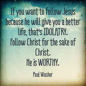 AMEN! Preach it, Pastor Paul Washer!