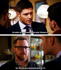 gifset] 9x15 Thinman #SPNS9 #Dean #Ghostfacers More