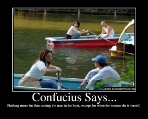 Confucius Says...