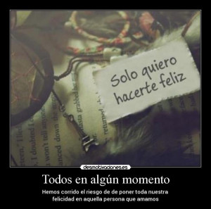 Todos en alg n momento Hemos corrido el riesgo de de poner toda