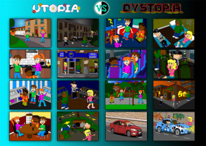 Utopia-Dystopia Image Board by 0parkp