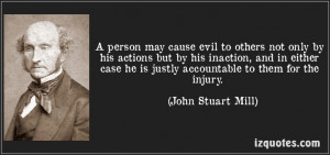... injury. (John Stuart Mill) #quotes #quote #quotations #JohnStuartMill