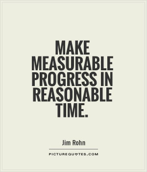 Progress Reasonable Time Meetville Quotes