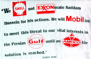 quote from george bush on the persian gulf war