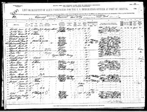 Ellis Island Immigration Records - 1906