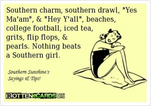 Proud to be a southern girl!