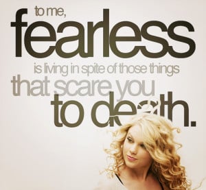 taylor swift fearless quote tumblr