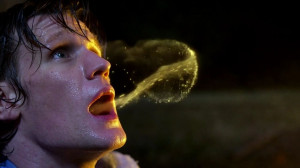 ... doctor expels regeneration energy.jpg - Tardis Data Core, the Doctor