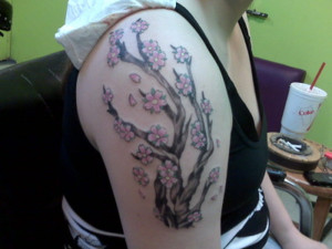 japanese blossom tree tattoos