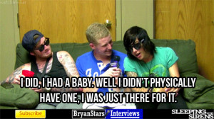 my gif Kellin Quinn sleeping with sirens sws interview Jesse Lawson ...
