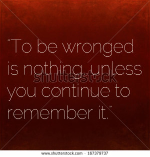 Inspirational quote by Confucius on earthy background - stock photo